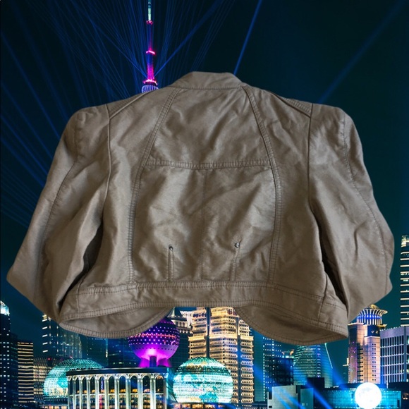 Eros Women’s Girls Night Out Jacket Faux Leather - Picture 2 of 12